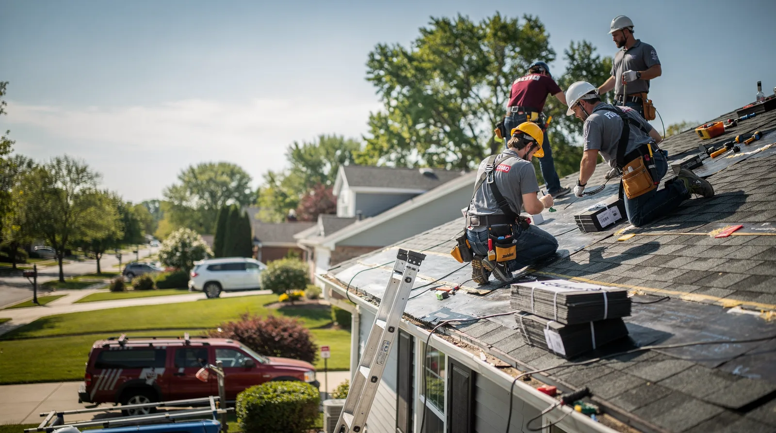 Roof Repair in Clarksburg, MD around you